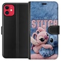 Miniatyrbilde 1 av 3: Kompatibelt Lommeboketui til Apple iPhone 11 De lodne Stitch og Angel klemmer hverandre på et mykt, pelsaktig underlag med pastellfarger som skaper e
