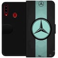 Miniatyrbild 1 av 2: Kompatibelt Plånboksfodral till Samsung Galaxy A20s Mercedes