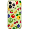 Pikkukuva 1 / 3: Yhteensopiva Puhelinkuori Apple iPhone 14 Pro Hedelmäkuvio, jossa on ananasta, melonia ja kirsikoita – värikäs design, joka levittää iloa ja kesäener