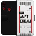 Miniatyrbild 1 av 2: Kompatibelt Plånboksfodral till Samsung Galaxy A20s Amsterdam