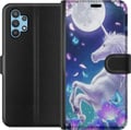 Pikkukuva 1 / 3: Yhteensopiva Lompakkokotelo Samsung Galaxy A32 5G Yksisarvinen