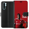 Miniatyrbillede 1 af 3: Kompatibel Tegnebogsetui til Huawei P30 Pro Alexander Isak fodboldplakat Liverpool-trøje Sveriges landshold angriber Premier League forward-design