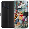 Miniatyrbillede 1 af 2: Kompatibel Tegnebogsetui til Samsung Galaxy A40 Nalle Puh og hans venner