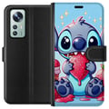 Pikkukuva 1 / 3: Yhteensopiva Lompakkokotelo Xiaomi 12 Strawberry Stitch