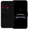 Miniatyrbild 1 av 2: Kompatibelt Plånboksfodral till Samsung Galaxy A20s Tesla