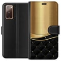 Miniatyrbillede 1 af 3: Kompatibel Tegnebogsetui til Samsung Galaxy S20 FE Ekstravagant