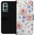 Miniatyrbillede 1 af 3: Kompatibel Tegnebogsetui til OnePlus 9 Pro Romantiske blomster