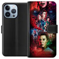 Miniatyrbillede 1 af 4: Kompatibel Tegnebogsetui til Apple iPhone 13 Pro Stranger Things