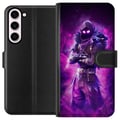 Pikkukuva 1 / 3: Yhteensopiva Lompakkokotelo Samsung Galaxy S23+ Fortnite Korppi