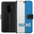 Miniatyrbillede 1 af 3: Kompatibel Tegnebogsetui til Samsung Galaxy S9+ Malmö – fodbold