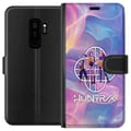 Miniatyrbillede 1 af 3: Kompatibel Tegnebogsetui til Samsung Galaxy S9+ KPop Demon Hunters 2 HuntrX pastelmotiv med bløde farver og futuristisk stil