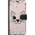 Miniatyrbilde 3 av 3: Kompatibelt Lommeboketui til Samsung Galaxy S8 Mjooo Katt