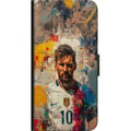 Miniatyrbilde 2 av 2: Kompatibelt Lommeboketui til Samsung Galaxy A03s Messi Art