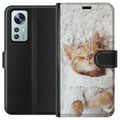 Miniatyrbilde 1 av 3: Kompatibelt Lommeboketui til Xiaomi 12 Katt