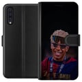 Miniatyrbild 1 av 3: Kompatibelt Plånboksfodral till Samsung Galaxy A50 Lamine Yamal mobilskal i stilren sportdesign