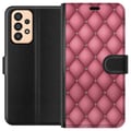 Pikkukuva 1 / 3: Yhteensopiva Lompakkokotelo Samsung Galaxy A33 5G Uniikki Vaaleanpunainen Kuosi