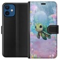 Miniatyrbillede 1 af 3: Kompatibel Tegnebogsetui til Apple iPhone 12 Skildpadde