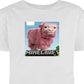 Miniatyrbilde 1 av 9: Barn T-skjorte A Minecraft Movie Hvit 12-13 År