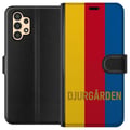 Miniatyrbillede 1 af 3: Kompatibel Tegnebogsetui til Samsung Galaxy A13 Djurgården – fodbold