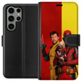 Miniatyrbild 1 av 3: Kompatibelt Plånboksfodral till Samsung Galaxy S23 Ultra Deadpool & Wolverine