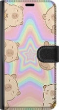 Pikkukuva 3 / 3: Yhteensopiva Lompakkokotelo Apple iPhone 11 Kawaii Capybara Galaxy Söpö Anime Eläin Avaruusteema Kawaii Trendi Lahja TikTok-suunnittelu