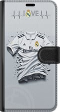Miniatyrbild 3 av 3: Kompatibelt Plånboksfodral till Samsung Galaxy A34 Real Madrid