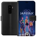 Miniatyrbillede 1 af 3: Kompatibel Tegnebogsetui til Samsung Galaxy S9+ KPop Demon Hunters 2 HuntrX-piger – futuristisk motiv med stærk KPop-attitude og cyberpunk-stil