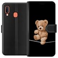 Miniatyrbillede 1 af 2: Kompatibel Tegnebogsetui til Samsung Galaxy A20e Bjørn