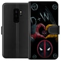 Miniatyrbillede 1 af 3: Kompatibel Tegnebogsetui til Samsung Galaxy S9+ Deadpool & Wolverine Kærlighed