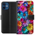 Miniatyrbilde 1 av 3: Kompatibelt Lommeboketui til Apple iPhone 12 Gerbera Blomster Fargerikt Dekor Blomstmotiv Populær Hjemmedekorasjon Fargerik Veggbilde Design