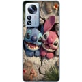 Miniatyrbillede 1 af 3: Kompatibel Mobilcover til Xiaomi 12 Pro Stitch Angel Lilo & Stitch Motiv Disney Kærlighed Tegneseriekarakter Populær Blå Alien Sjov Disney-film