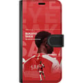 Miniatyrbillede 3 af 3: Kompatibel Tegnebogsetui til Huawei P30 Pro Bukayo Saka Arsenal England 16 assists trods skade fodbold kantspiller hurtig kreativ offensiv kraft som
