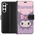 Pikkukuva 1 / 3: Yhteensopiva Lompakkokotelo Samsung Galaxy S23+ Kuromi Kawaii