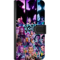 Miniatyrbillede 3 af 3: Kompatibel Tegnebogsetui til Samsung Galaxy S9+ KPop Demon Hunters mørk anime-vinylfigur