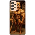 Miniatyrbilde 1 av 3: Kompatibelt Mobildeksel til Samsung Galaxy A33 5G Italiensk Brainrot-illustrasjon – Humoristisk trefigur i unik kunststil