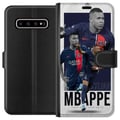 Miniatyrbild 1 av 3: Kompatibelt Plånboksfodral till Samsung Galaxy S10+ Kylian Mbappé