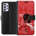 Miniatyrbilde 1 av 3: Kompatibelt Lommeboketui til Samsung Galaxy A52s 5G Bukayo Saka Arsenal England 16 målgivende pasninger til tross for skade fotball ving rask kreativ