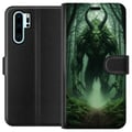 Miniatyrbild 1 av 3: Kompatibelt Plånboksfodral till Huawei P30 Pro Forest Monster Fantasy Creature Dark