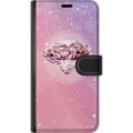 Miniatyrbilde 3 av 3: Kompatibelt Lommeboketui til Apple iPhone 12 Glitter Diamant