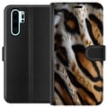 Miniatyrbillede 1 af 3: Kompatibel Tegnebogsetui til Huawei P30 Pro Tigerstribemønster safaridyr