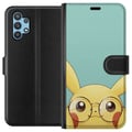Miniatyrbilde 1 av 3: Kompatibelt Lommeboketui til Samsung Galaxy A32 5G Pikachu briller