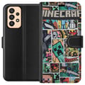 Pikkukuva 1 / 3: Yhteensopiva Lompakkokotelo Samsung Galaxy A33 5G Minecraft Taide