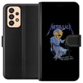 Pikkukuva 1 / 3: Yhteensopiva Lompakkokotelo Samsung Galaxy A33 5G Metallica Rockyhtye Musiikki Hardrock