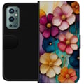 Miniatyrbilde 1 av 3: Kompatibelt Lommeboketui til OnePlus 9 Pro Blomster Farger