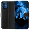 Miniatyrbillede 1 af 3: Kompatibel Tegnebogsetui til Apple iPhone 12 Ulve