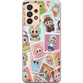 Pikkukuva 1 / 3: Yhteensopiva Puhelinkuori Samsung Galaxy A33 5G Cute Stamp Squad – söpö keräilyaihe, jossa on värikkäitä eläinasuihin pukeutuneita hahmoja ja leikkis