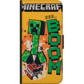 Miniatyrbild 2 av 2: Kompatibelt Plånboksfodral till Samsung Galaxy A20s Minecraft Boom