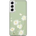 Miniatyrbillede 1 af 3: Kompatibel Mobilcover til Samsung Galaxy S22 5G Præstekraver - blomstret mønster i svensk sommerstil