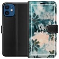 Pikkukuva 1 / 3: Yhteensopiva Lompakkokotelo Apple iPhone 12 mini Hakuna Matata