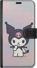 Pikkukuva 3 / 3: Yhteensopiva Lompakkokotelo Apple iPhone SE (2022) Kawaii Sanrio Kuromi